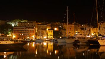 Bastia by night
