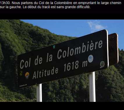 Col de la colombiere