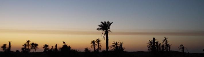 Coucher de soleil sur Djerba